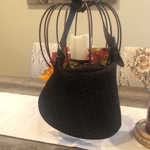 Fendi Zucchino Oyster Bag